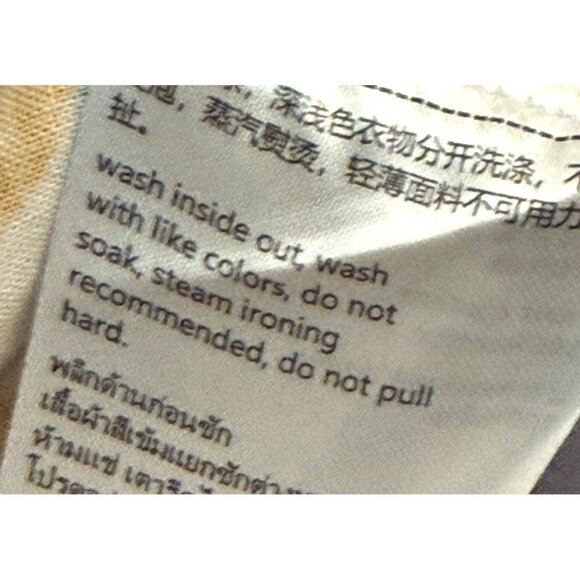 Urban Revivo Women's Abstract Print Skirt Purple Green Size 4 NWOT - Picture 5 of 8